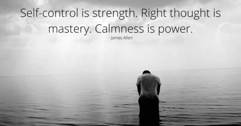 All About Self-Control Is Strength. Calmness Is Mastery. You – Tymoff